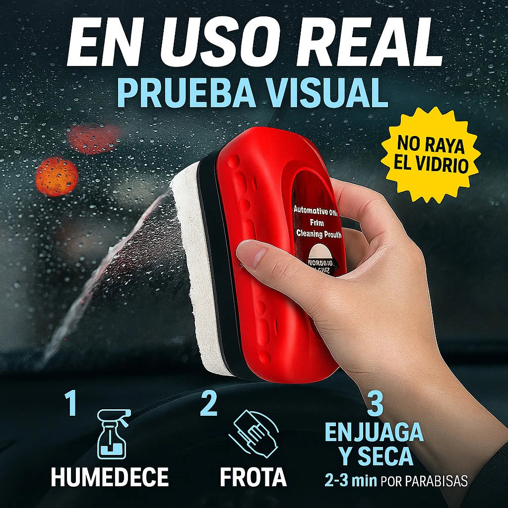Limpiavidrios AntiLluvia PRO - Conduce con visión perfecta incluso bajo lluvia extrema