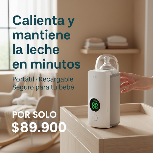 Leche siempre lista en minutos, donde estés - CALENTADOR BIBERON