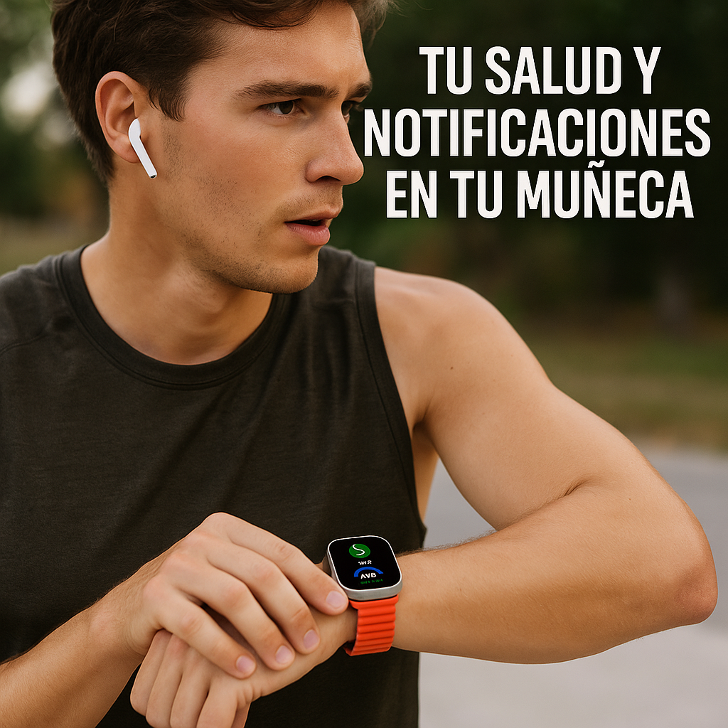 Deportivo, Elegante y Tecnológico… Todo en Uno - SMARWATCH T900 ULTRA 2