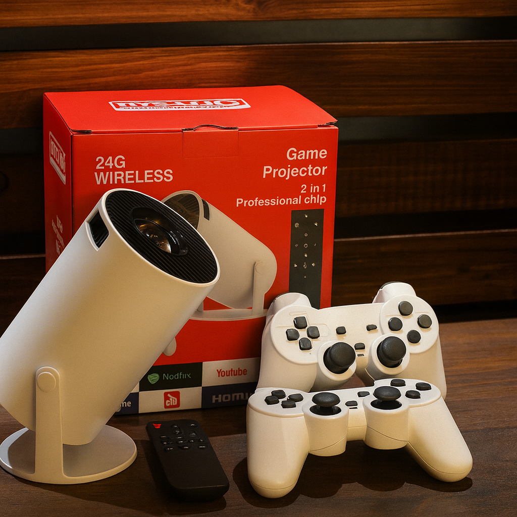 Game Projector 3 en 1 | Magis tv + Proyector HY300 + Xuper