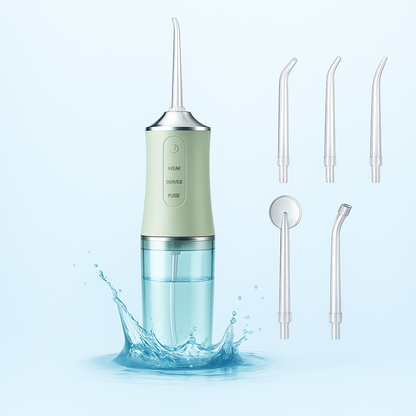 Irrigador Dental PowerJet - Tu sonrisa más limpia en segundos.