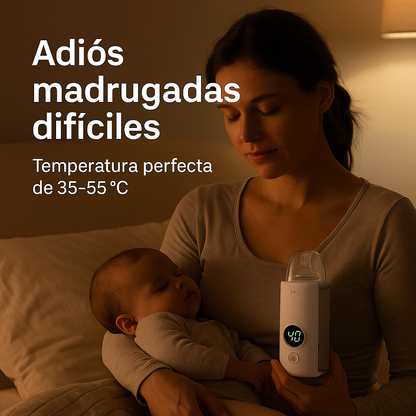 Leche siempre lista en minutos, donde estés - CALENTADOR BIBERON