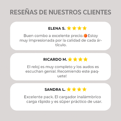 Combo Smart X8 Unique – Potencia, Conexión y Estilo en un Solo Paquete 🔥