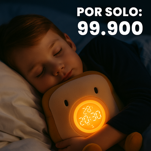 Más que un Reloj, un Compañero de Sueño - PELUCHE DESPERTADOR