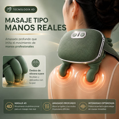 El Masajeador Inteligente que Relaja tu Cuello en Minutos
