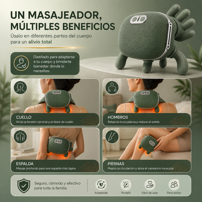 El Masajeador Inteligente que Relaja tu Cuello en Minutos