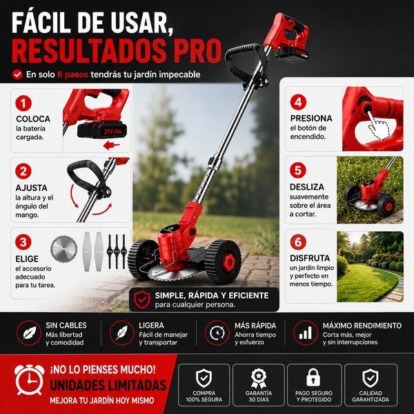 Nexus Podadora Jardín Pro Compacta