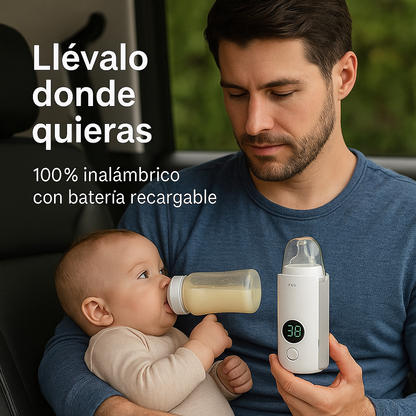 Leche siempre lista en minutos, donde estés - CALENTADOR BIBERON