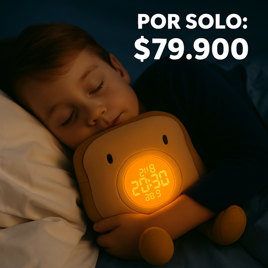 Más que un Reloj, un Compañero de Sueño - PELUCHE DESPERTADOR