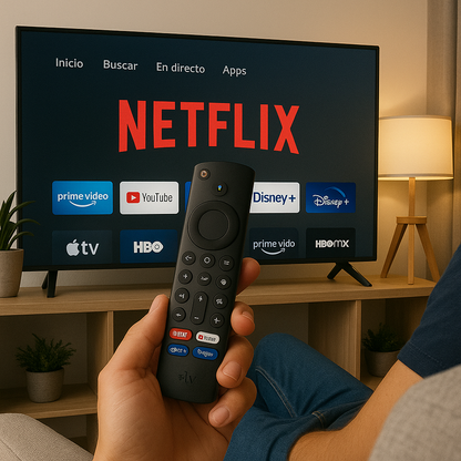 TV Stick Smart - Convierte cualquier televisor en una Smart TV en segundos.