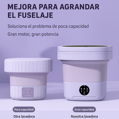 Ideal para ropa delicada y de bebé - LAVADORA PORTATIL