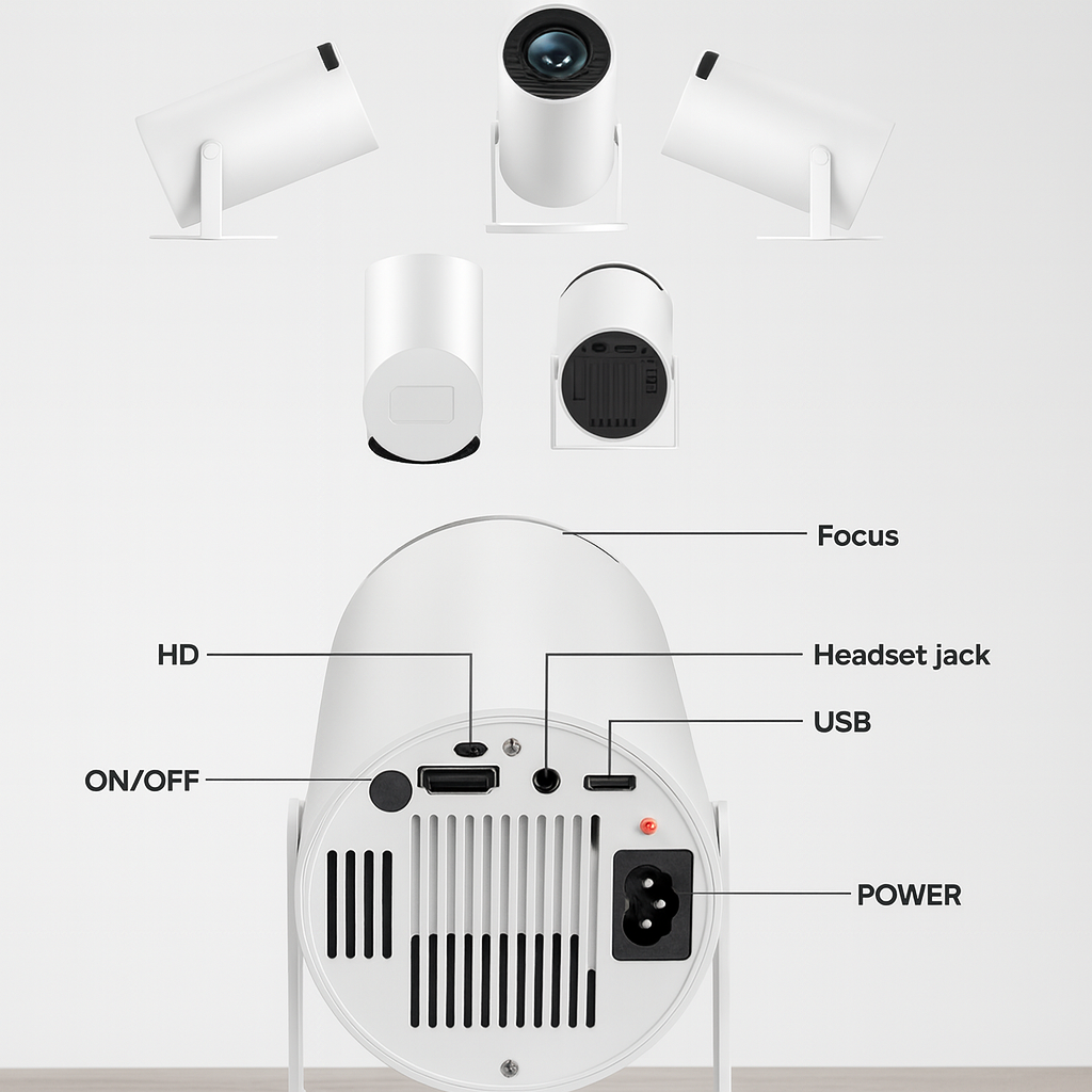 Proyector Led Portátil HY 300