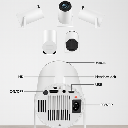 Proyector Led Portátil HY 300
