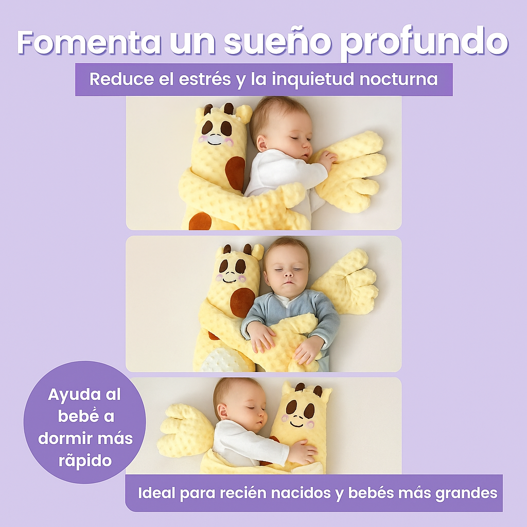 Peluche Abrazador Animado Para Dormir + Control Remoto