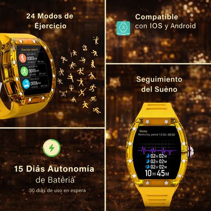 Richard Exclusive Smartwatch – Lujo, Fuerza y Tecnología en tu Muñeca