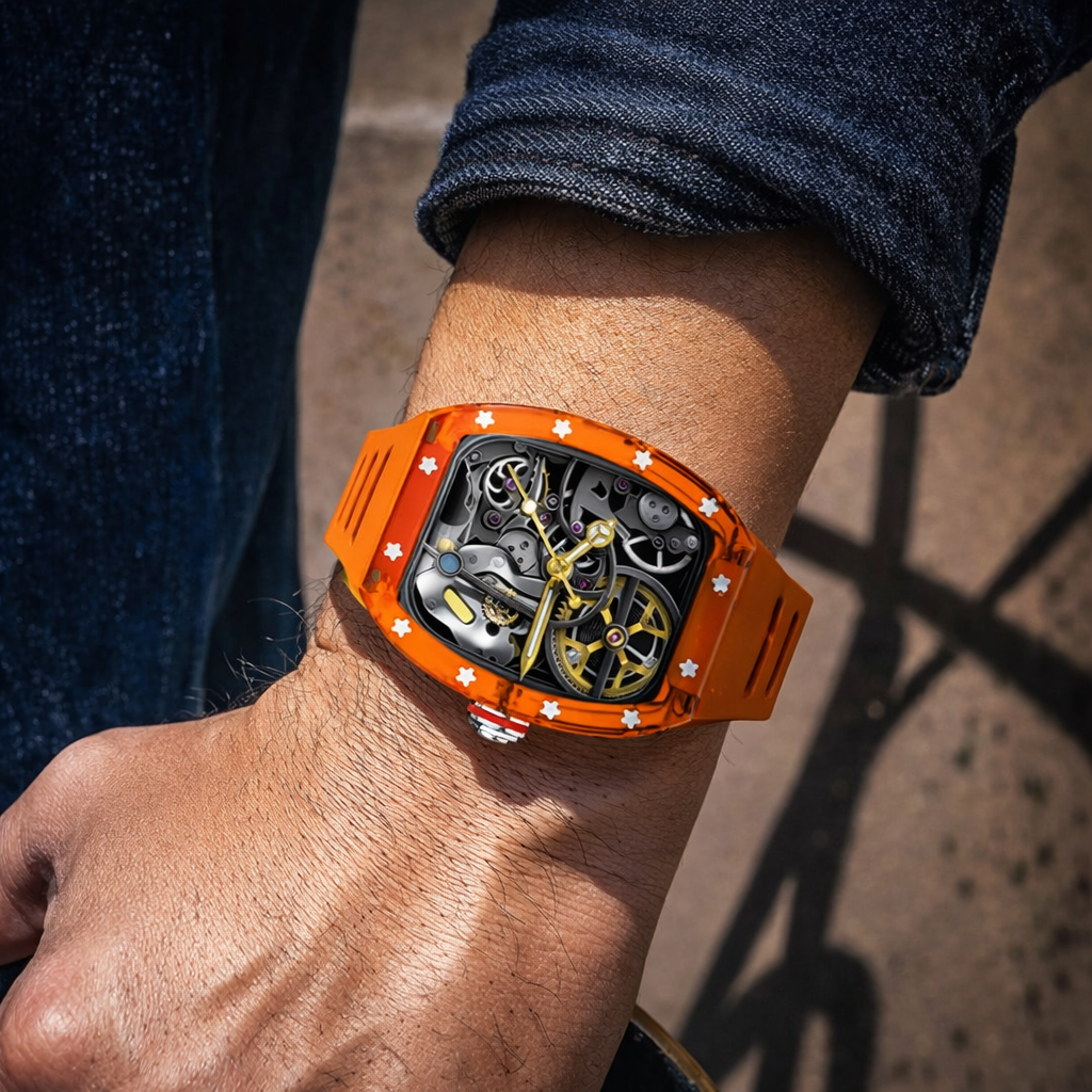 Richard Exclusive Smartwatch – Lujo, Fuerza y Tecnología en tu Muñeca