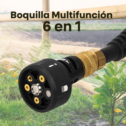 Limpieza profunda en minutos, sin cables ni enredos - HIDROLAVADORA PORTATIL