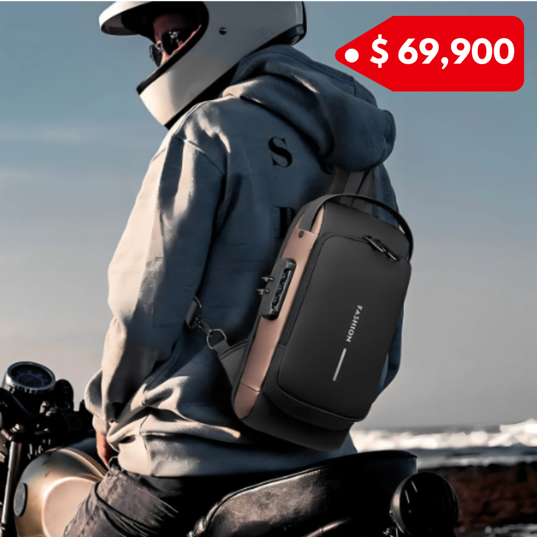 Bolso Anti Robo de Mano Urbano – Moderno,le Cabe Todo y Fácil de Llevar.