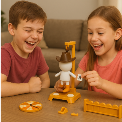 Hankman Glow – Juego de Ahorcado 3D Interactivo para Niños y Familias