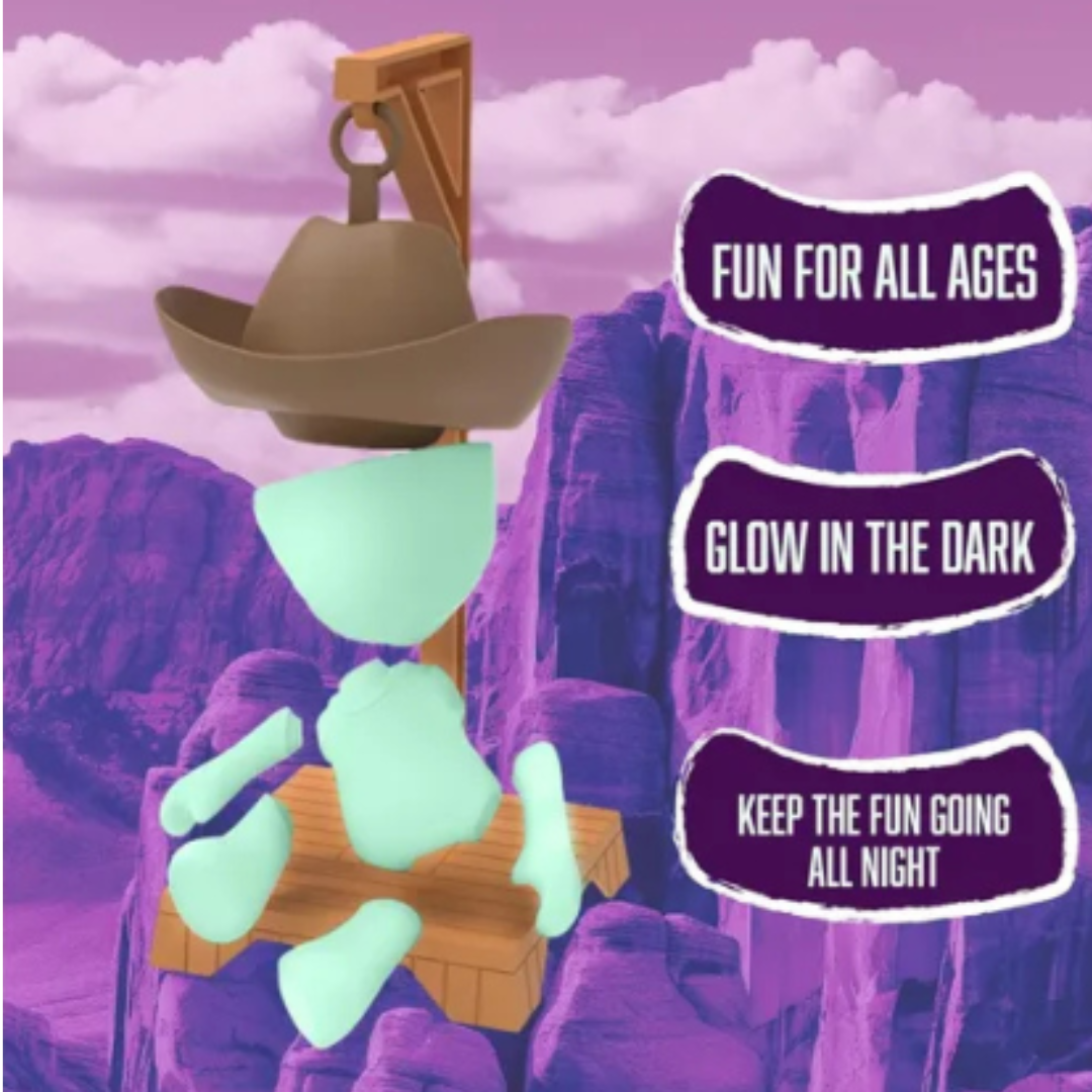 Hankman Glow – Juego de Ahorcado 3D Interactivo para Niños y Familias