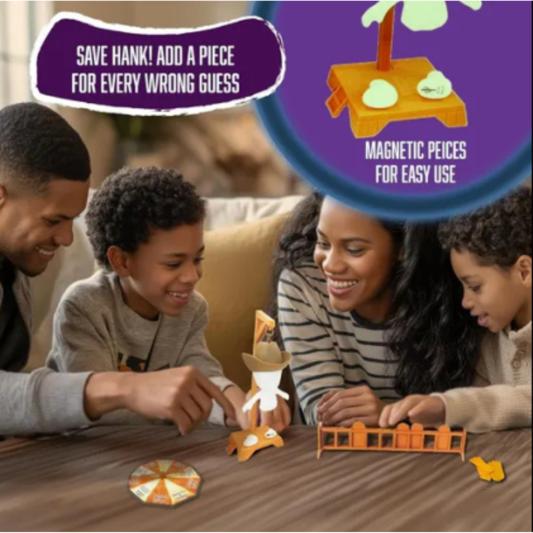 Hankman Glow – Juego de Ahorcado 3D Interactivo para Niños y Familias