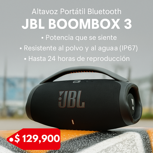 JBL Boombox 3 | Se el Dueño de la Fiesta