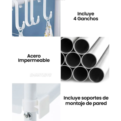 Estante Organizador Para Baño de 3 Niveles