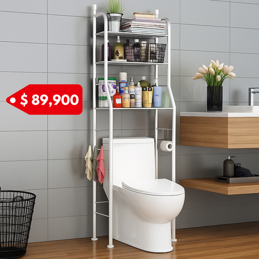 Estante Organizador Para Baño de 3 Niveles
