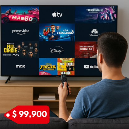 TV Stick Smart - Convierte cualquier televisor en una Smart TV en segundos.