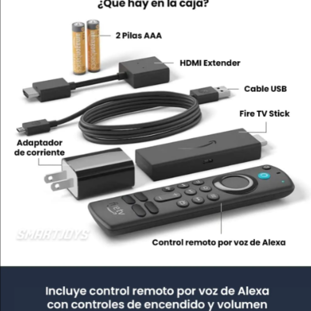 TV Stick Smart - Convierte cualquier televisor en una Smart TV en segundos.