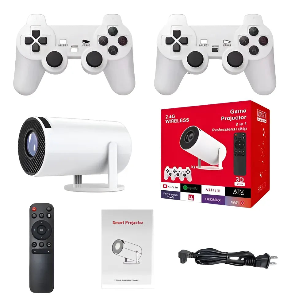 Game Projector 3 en 1 | Magis tv + Proyector HY300 + Xuper
