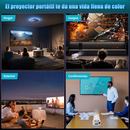 Game Projector 3 en 1 | Magis tv + Proyector HY300 + Xuper