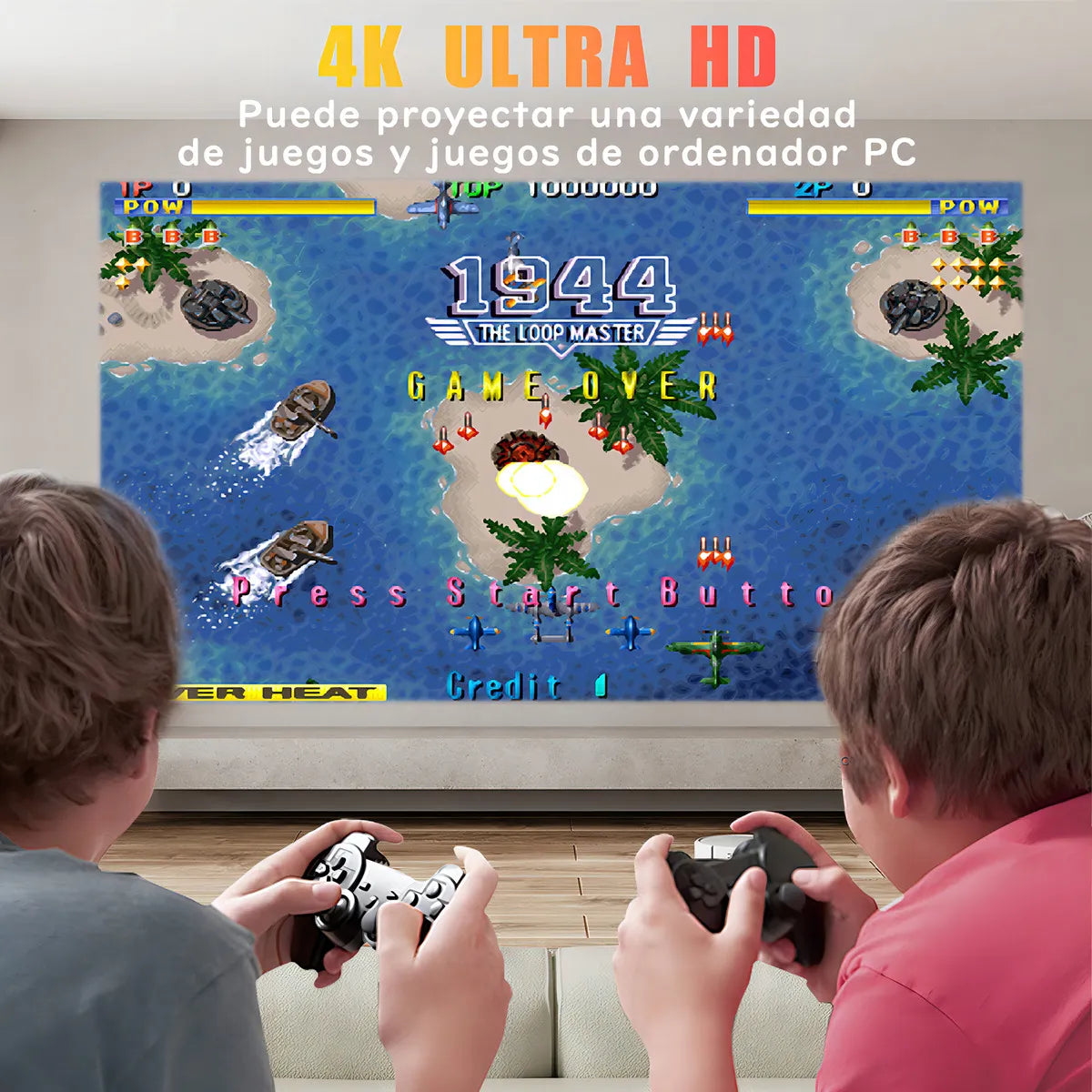 Game Projector 3 en 1 | Magis tv + Proyector HY300 + Xuper