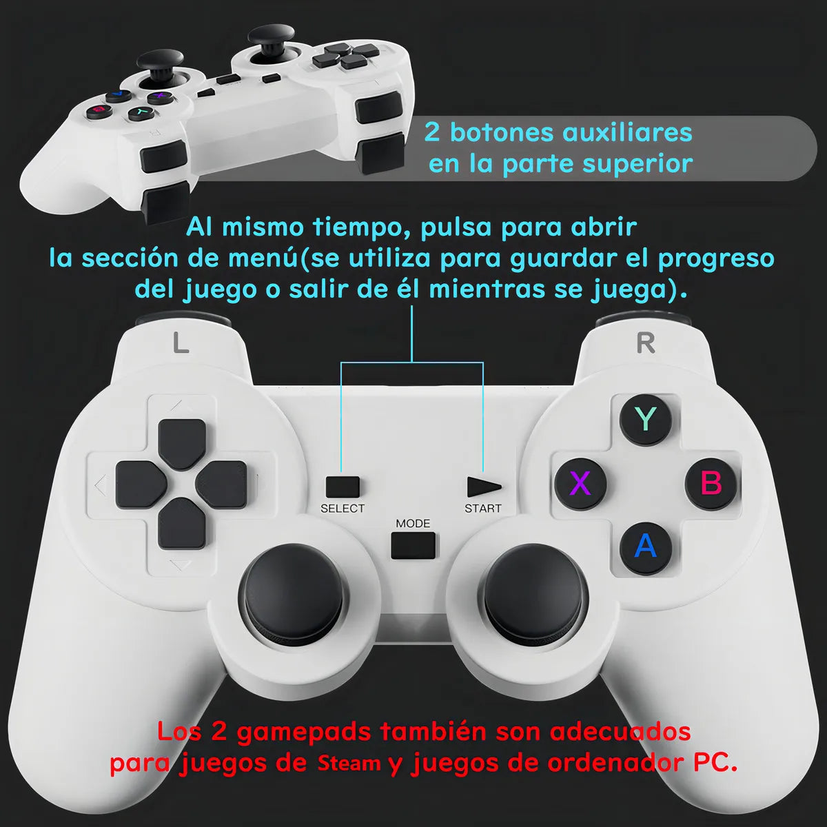 Game Projector 3 en 1 | Magis tv + Proyector HY300 + Xuper