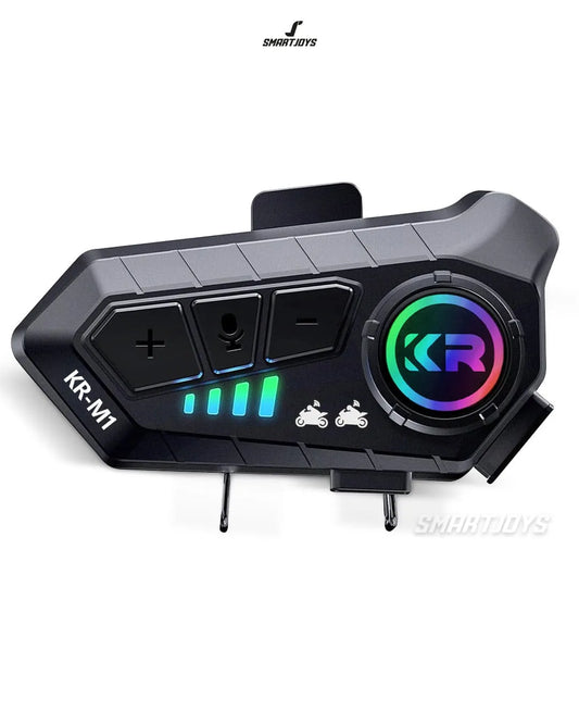 INTERCOMUNICADOR BLUETOOTH KARLER KR‑M1 – Comunica, Viaja y Disfruta SIN LÍMITES.