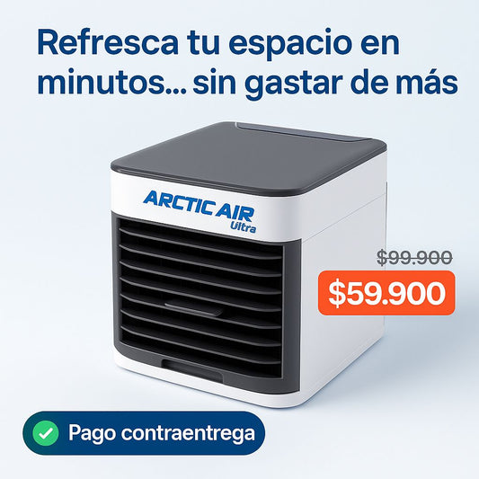 Aire Acondicionado Portátil ARTIC ULTRA - Enfría, Humidifica y purifica tu Espacio en Minutos