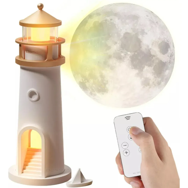 ✨ Proyector Faro Lunar 3D + Parlante Bluetooth 🌕
