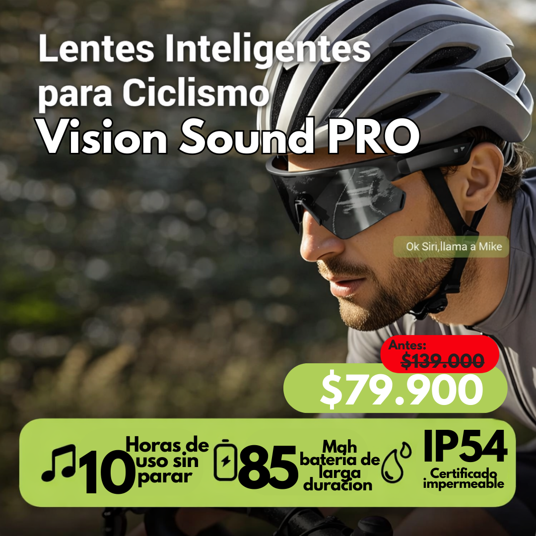 VisionSound Pro™ – Gafas Inteligentes con Bluetooth
