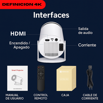 PROYECTOR HY300 PRO + XUPER INSTALADO GRATIS