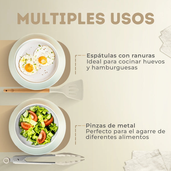 Set Tasty Utensilios Silicona