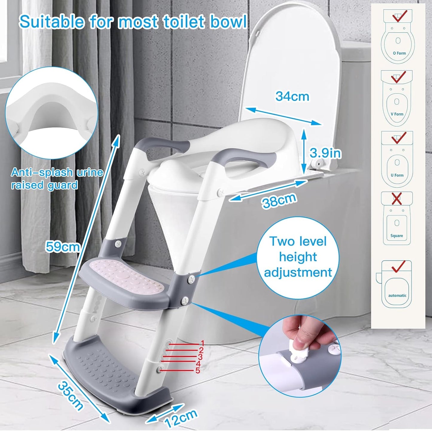 Asiento Entrenador con Escalera