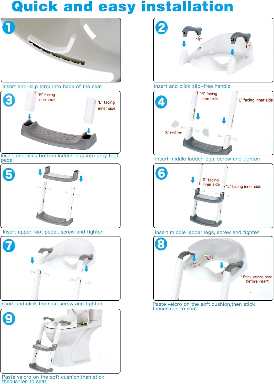 Asiento Entrenador con Escalera