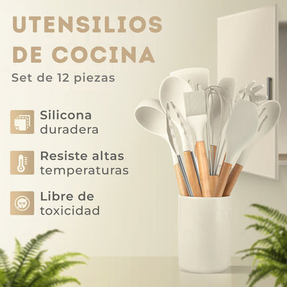 Set Tasty Utensilios Silicona