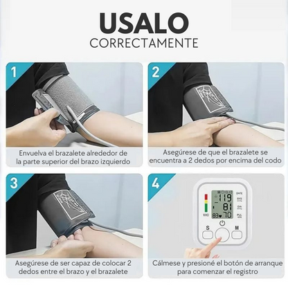 CardioControl Pro- Controla tu presión y tu pulso sin salir de casa y sin complicaciones