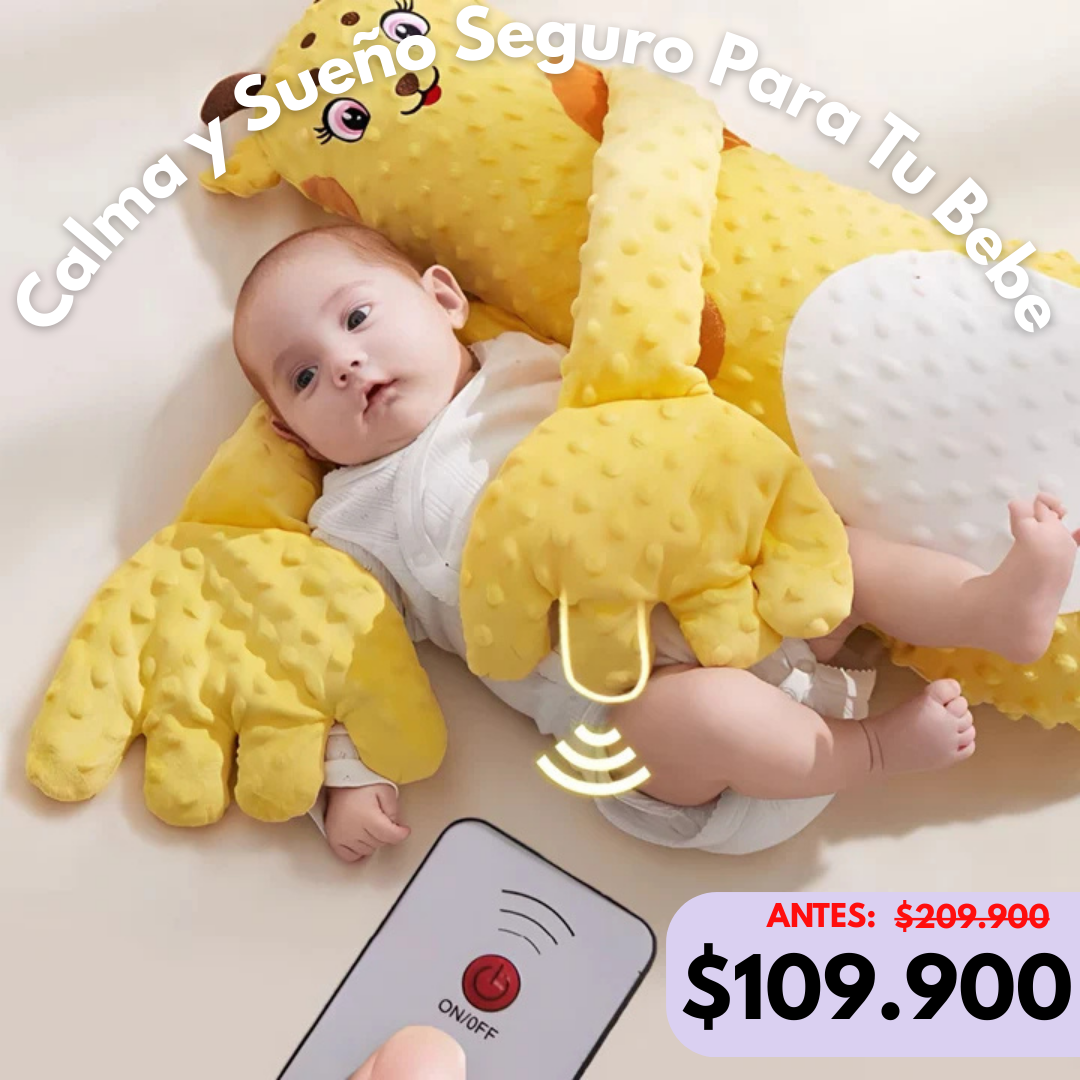 Peluche Abrazador Animado Para Dormir + Control Remoto