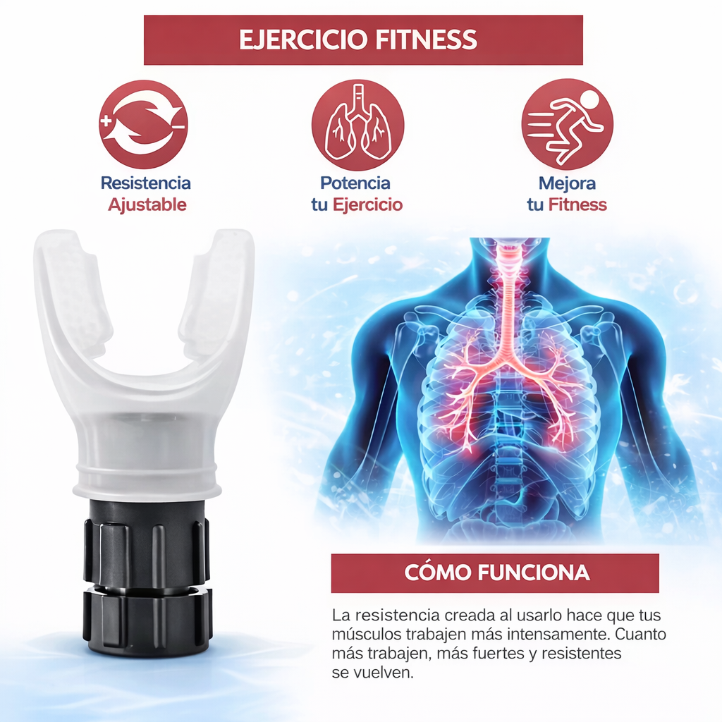 PulmoPower - Respira Mejor, Rinde  Màs Y Fortalece Tus Pulmones Desde Casa