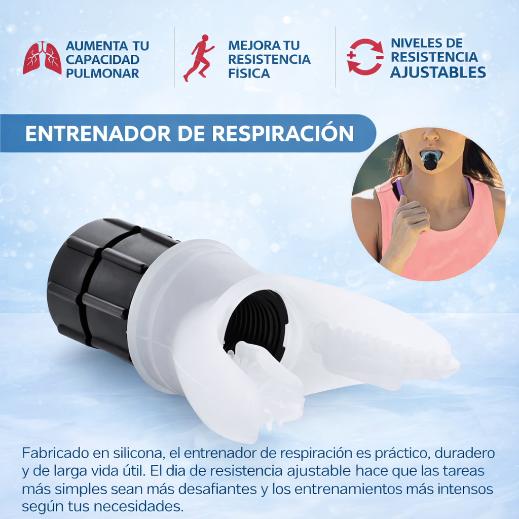 PulmoPower - Respira Mejor, Rinde  Màs Y Fortalece Tus Pulmones Desde Casa