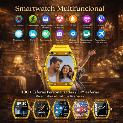 Richard Exclusive Smartwatch – Lujo, Fuerza y Tecnología en tu Muñeca