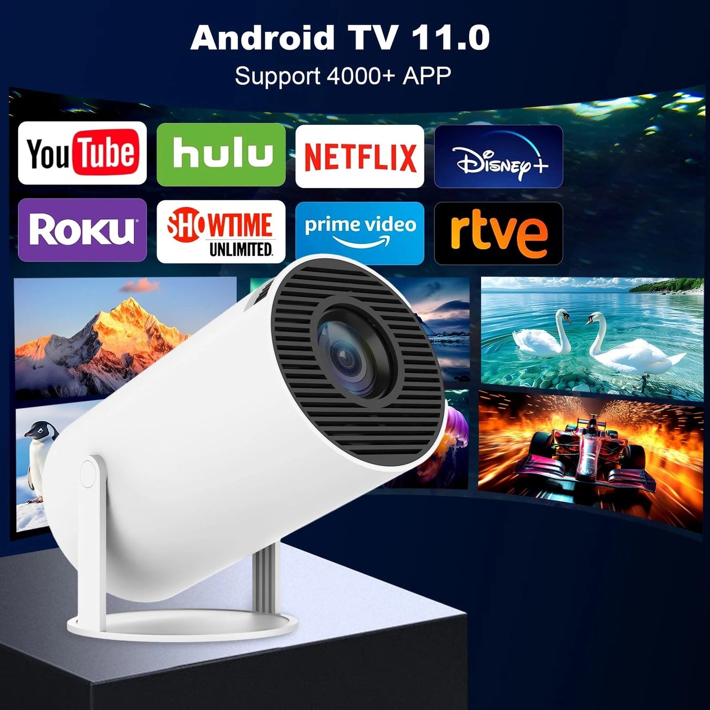 Proyector Led Portátil HY 300